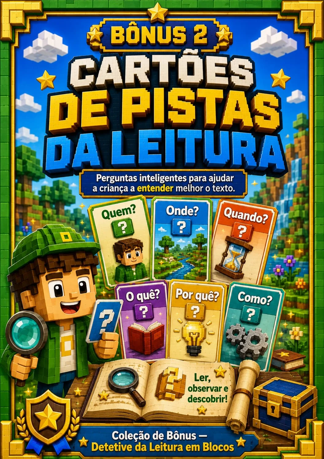Bônus 2 - Cartões de Pistas da Leitura